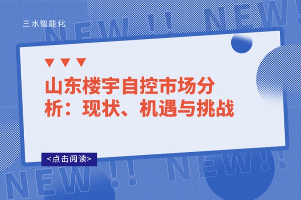山東樓宇自控市場(chǎng)分析：現(xiàn)狀、機(jī)遇與挑戰(zhàn)